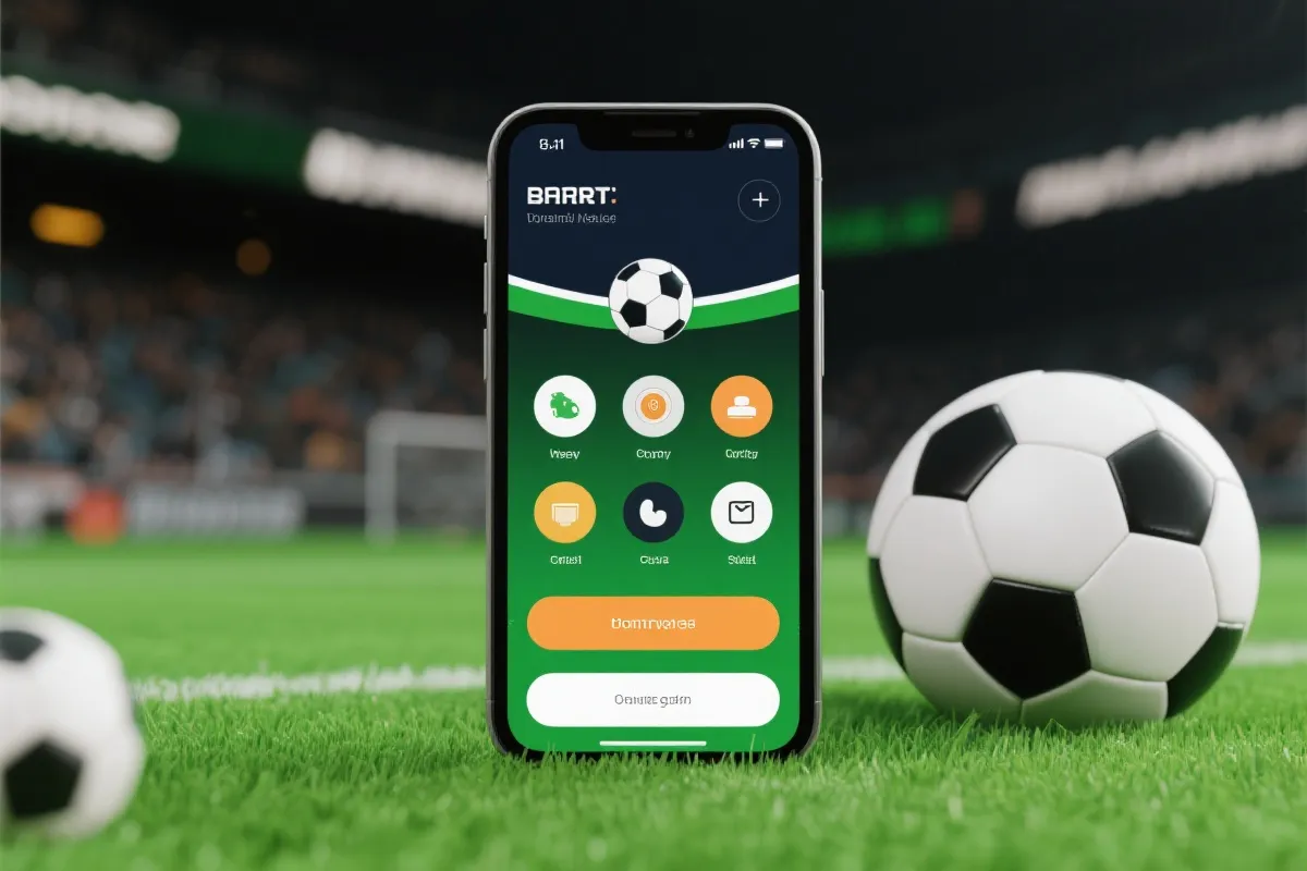 APP界面演示：足球主题与世界杯赛程模块